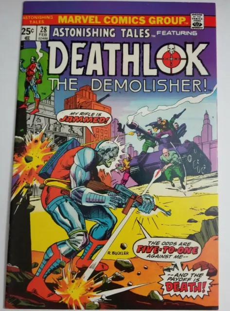 Astonishing Tales #28 Mark Jewelers (Marvel, 1975) Deathlok, Dallas Stephens