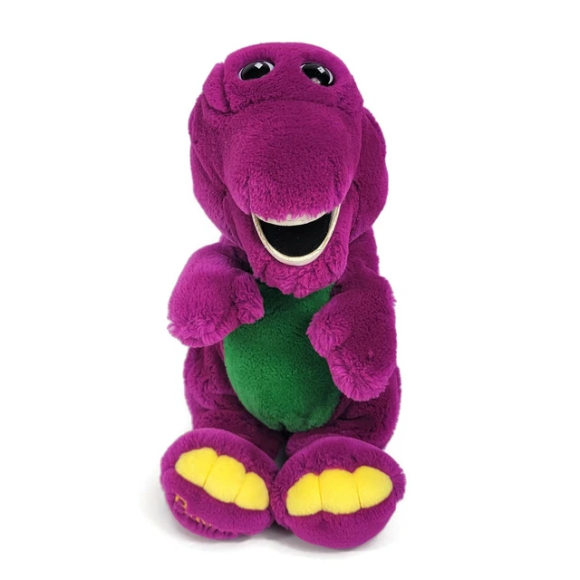 Vintage 1992 Dakin Barney the Dinosaur Plush 14" Stuffed Animal