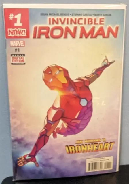 INVINCIBLE IRON MAN 1 IRONHEART RIRI WILLIAMS 1st PRINT VF/NM 2017