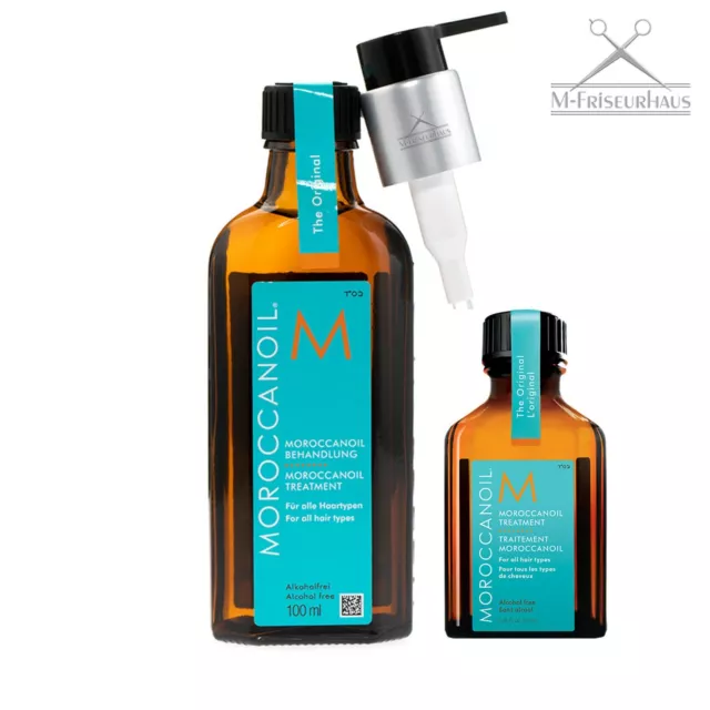 Moroccanoil Sondermenge 125ml =(100 + 25) + Dosierspender + BONUS