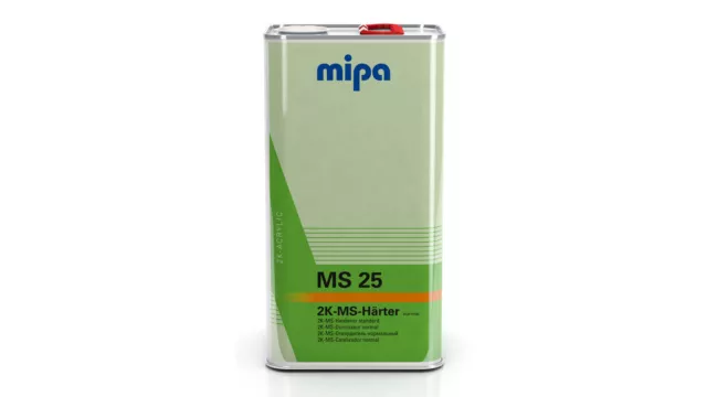 Endurecedor Mipa 2K MS 25 normal 5l para pintura de coche 2K y barniz transparente