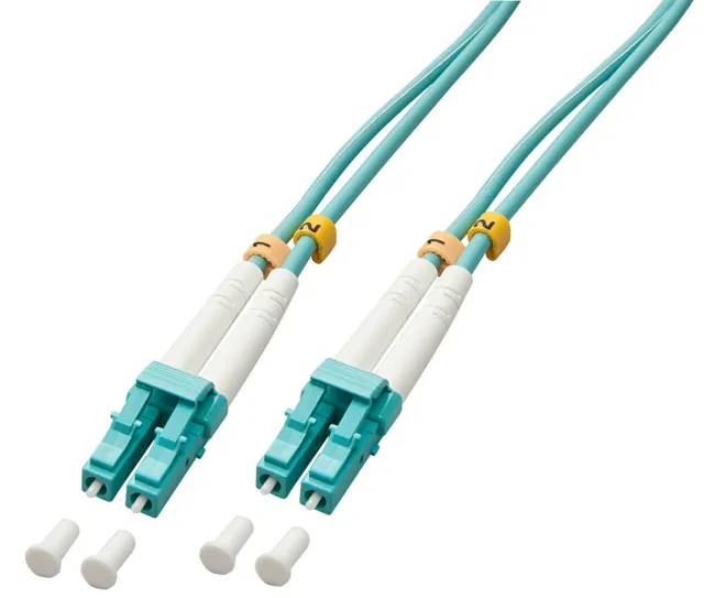 LINDY 3m LC-LC OM3 50/125 Fibre Optic Patch Cable