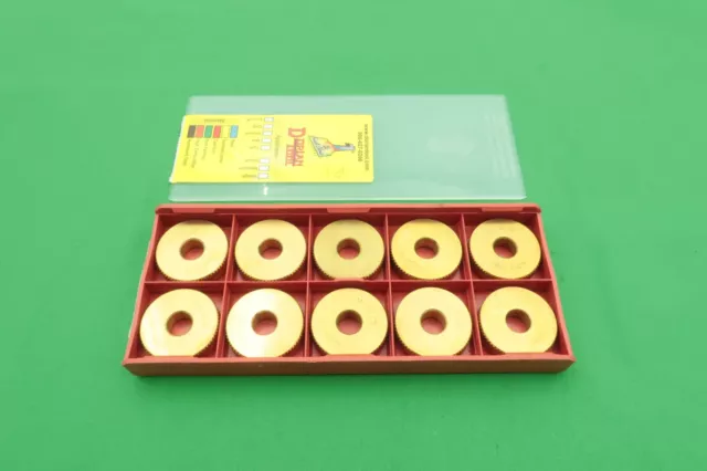 Dorian MDR-25-HSB-CP Knurl Wheel M Series RH Diagonal 1" OD 25 TPI 10 Pack