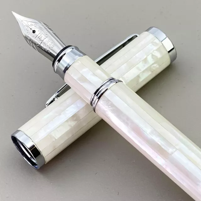 Lachieva Lux Nice Stunning Mother Of Pearl Rollerball Pen With Germany Refill, L