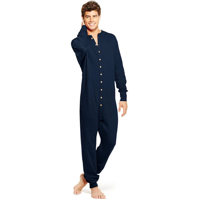 CHAMPION DUOFOLD ORIGINALS Merino Wool Men's Union Suit Long Johns (KMMU)  Navy-M $39.99 - PicClick