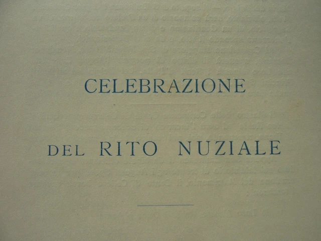 Celebrazione Rito Nuziale 1930 Aa.rr. Principe Di Piemonte Principessa Maria