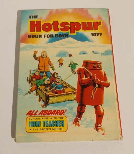 Vintage, The Hotspur Book for Boys 1977 , Pub by D C Thomson & Co Ltd