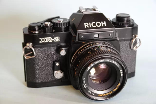 Ricoh Xr-2 35Mm Slr Film Camera - Read Description