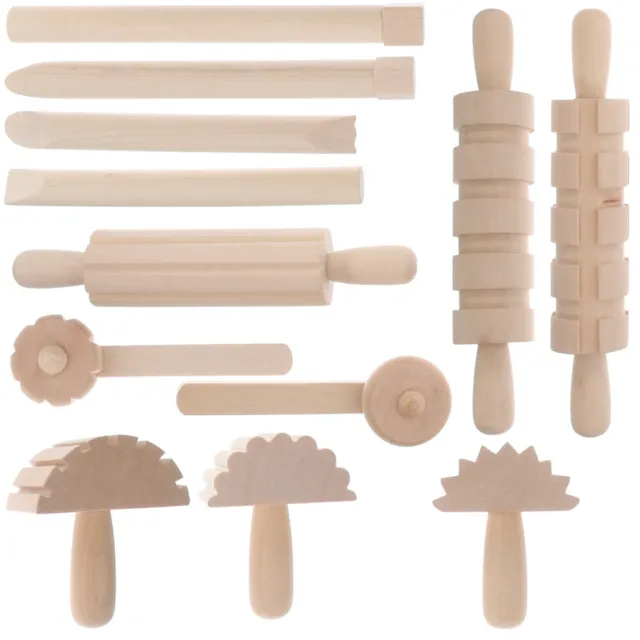 Maderas herramientas de plastilina Mason herramientas de masa herramientas de madera