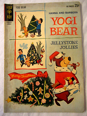 Yogi Bear Jellystone Jollies Christmas Comic book #11 Jan 1963 Gold Key