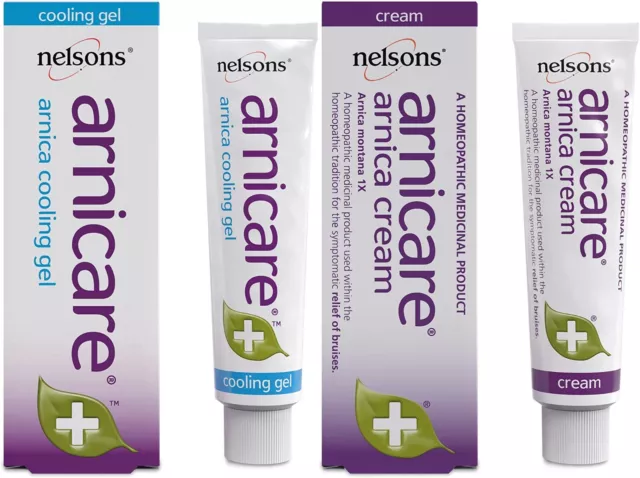 Nelsons Arnikare, Arnika-Creme, Gel mit Arnica montana - Prellungslinderung 30g, 50g