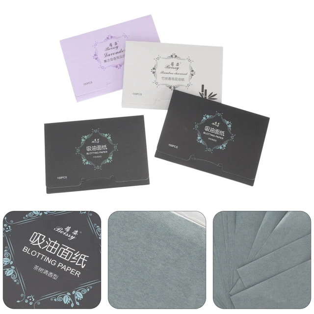 Olio per trucco carta macchiato lino olio - carta assorbente assorbimento olio lucentezza