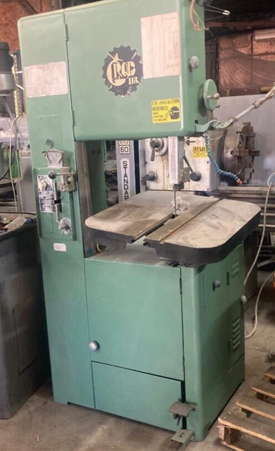 GROB Variable  Metal Cutting Vertical Band Saw, 18"