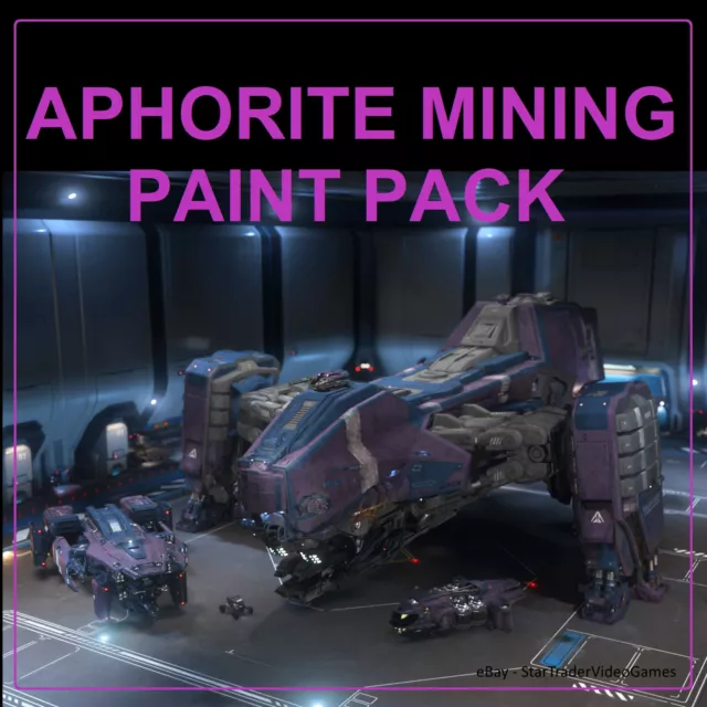 Star Citizen Paints - Aphorite Mining Paint Pack Limited Paint / Skin