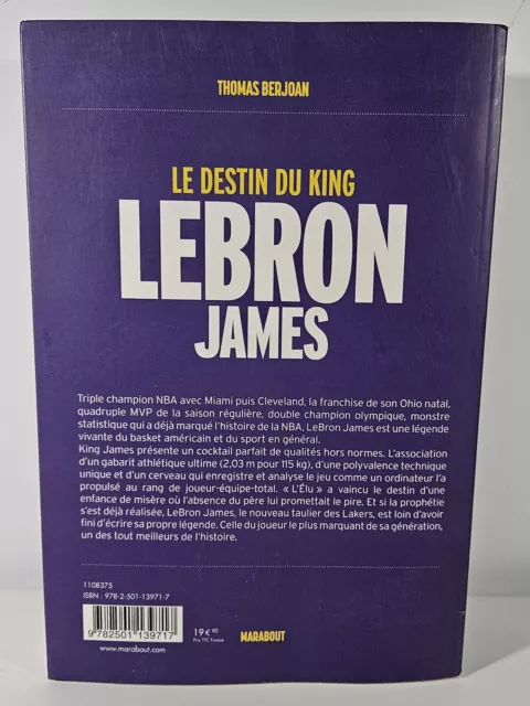 THOMAS BERJOAN: LE Destin Du King Lebron James Livre FR (Softcover ...