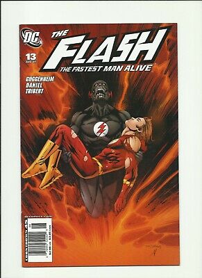 DC Comics Flash the Fastest Man Alive 13 & 13 Variant FVF 2007 Daniels NEWSSTAND