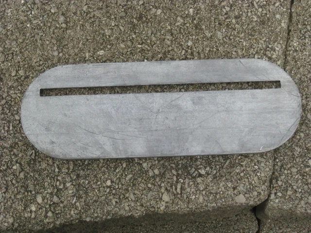 Vintage Delta Rockwell 9'' Table Saw 34-600 part Blade Insert Excellent Cond.