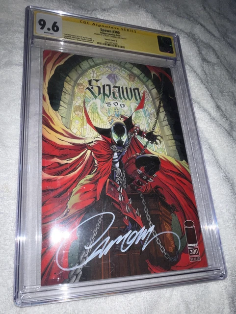 SPAWN #300 CGC 9.6 CAMPBELL VARIANT SIGNED J. SCOTT CAMPBELL Todd Mcfarlane KEY