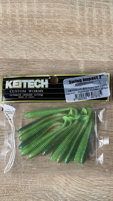 Angeln Raubfisch Köder Blinker Gummifisch Keitech Kunstköder Zander Set