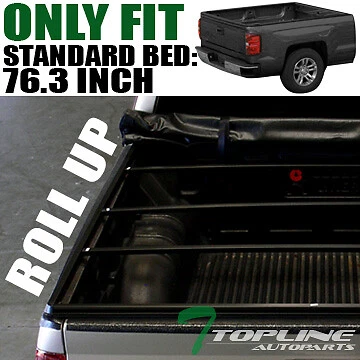 Topline For 1994-2001/2002 Dodge Ram 6.5 Ft Bed Lock Roll Up Vinyl Tonneau Cover