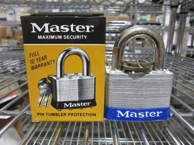 Serrures Master Lock 5KD toutes clés différentes NEUVES ! en boîte livraison gratuite