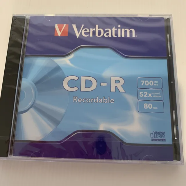 Verbatim Verbatim Datalife CD-R Jewel Case (80min/700MB)