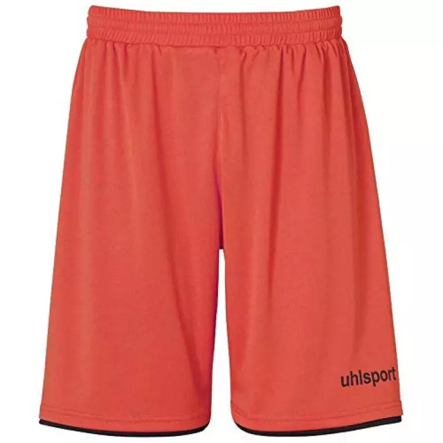 (TG. 164) uhlsport Club Shorts, Shirt Unisex Adulto, Arancione/Nero (Dynamic Ora