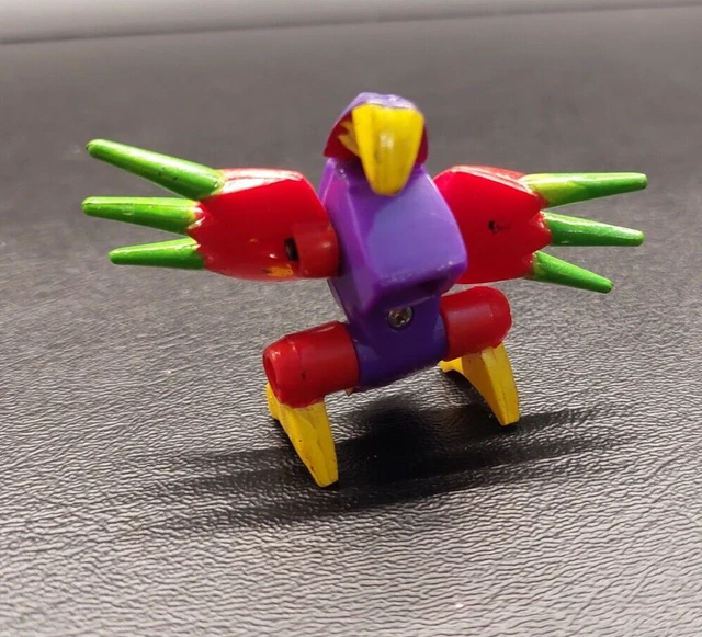 Vintage 1993 Galoob Micro Machines Z-Bots Zbots Linkbots Quadroskeed Quad Figure