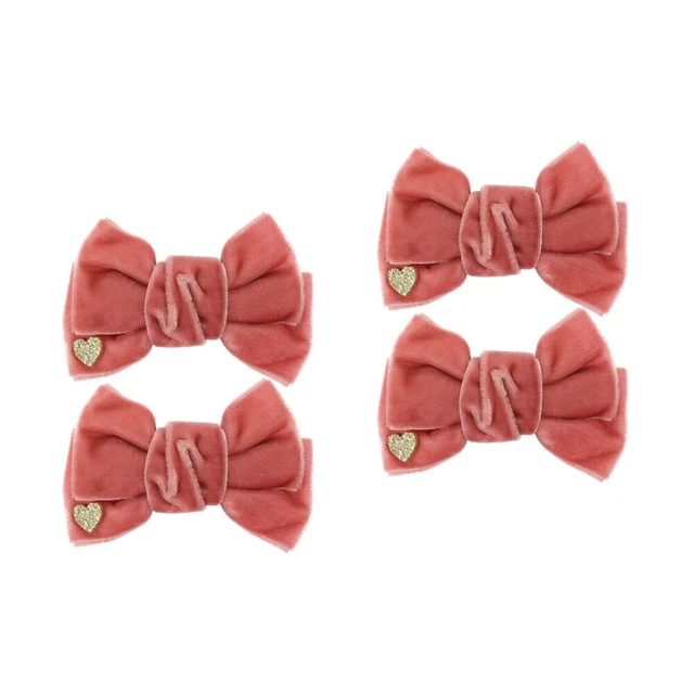 4 Pairs Girls Headdress Girls Hair Accessories Toddler Hair Clips Toddler Bows