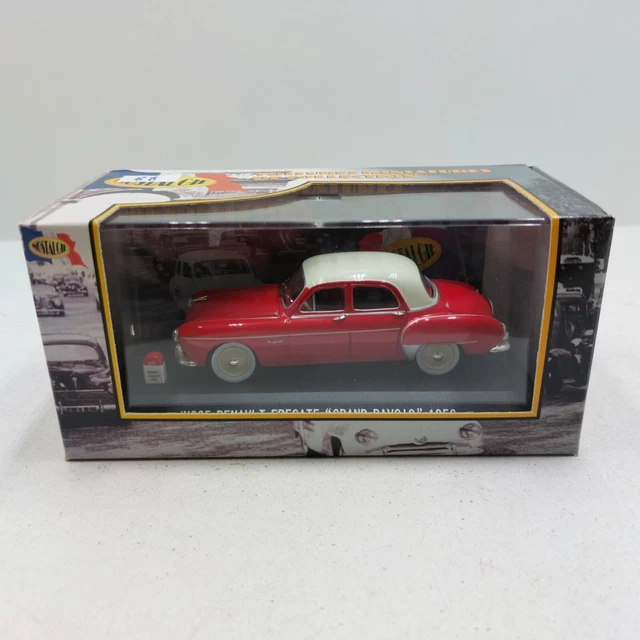 Renault Fregatte Grand Pavois Rouge et Dachcreme von 1956 - Miniatur 1/43 Auto | Kauf von reduziertem Sammelmodell Renault Fregatte Grand Pavois Rouge et Dachcreme von 1956 - Miniatur 1/43 Auto | Kauf von reduziertem Sammelmodell