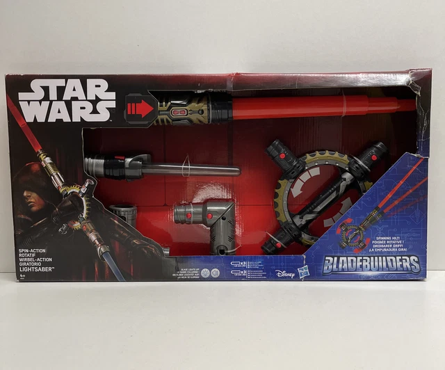 Star Wars BladeBuilders Spin-Action Lightsaber Rogue One Jouet Sabre Laser