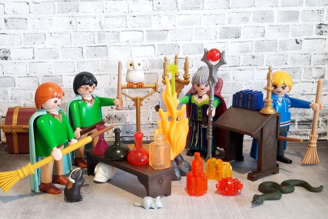 PLAYMOBIL HARRY POTTER Ron Draco Albus Figurine Hogwarts Potions