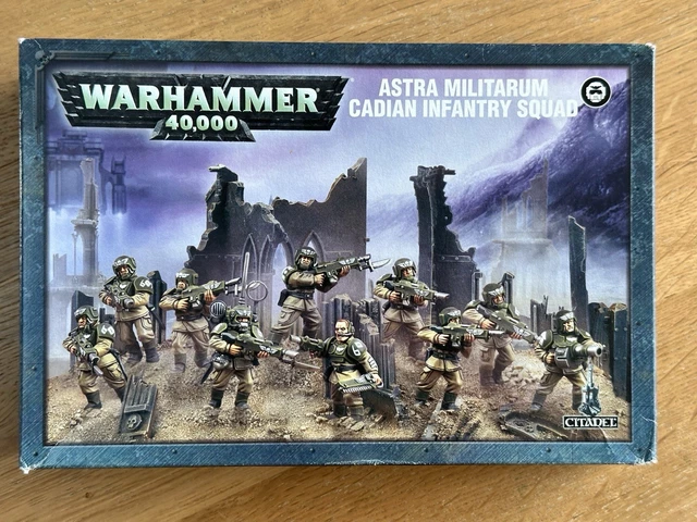 Fusils Laser X2 Cadian Astra Militarum Warhammer 40k - Pièces Bits, Comme Neuf