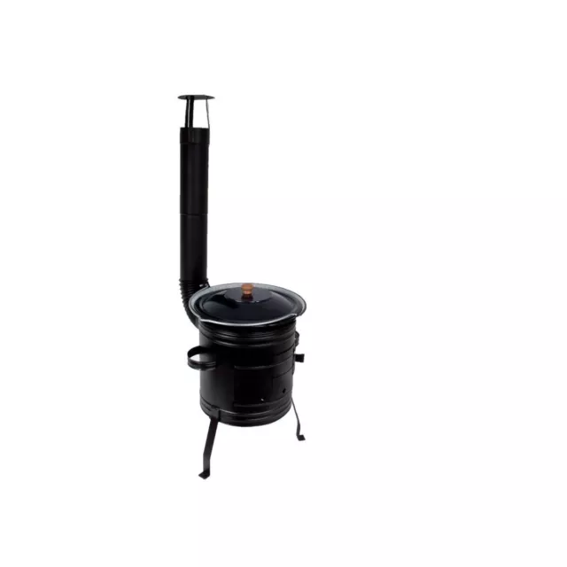 Set Original Húngaro Horno 31 Con Caldera Gulash 10L Y Gratis Tapa