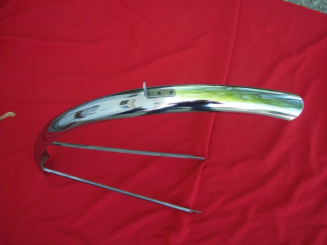 Vintage SCHWINN 1973 26" BICYCLE PARTS FRONT FENDER CHROME Vintage SCHWINN 1973 26" BICYCLE PARTS FRONT FENDER CHROME