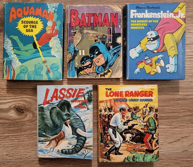 VINTAGE WHITMAN Comics Collection BATMAN The Cheetah Caper TPB Big