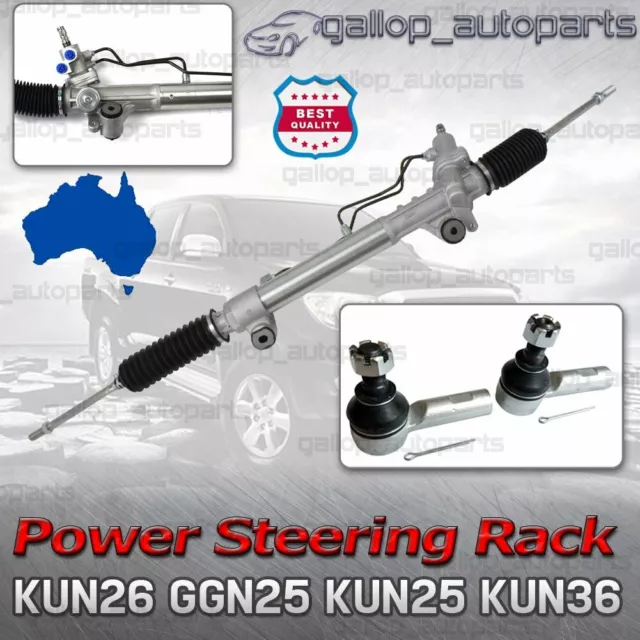 Power Steering Rack With Tie Rod Ends for Toyota Hilux KUN25 KUN26 36 GGN25 4WD