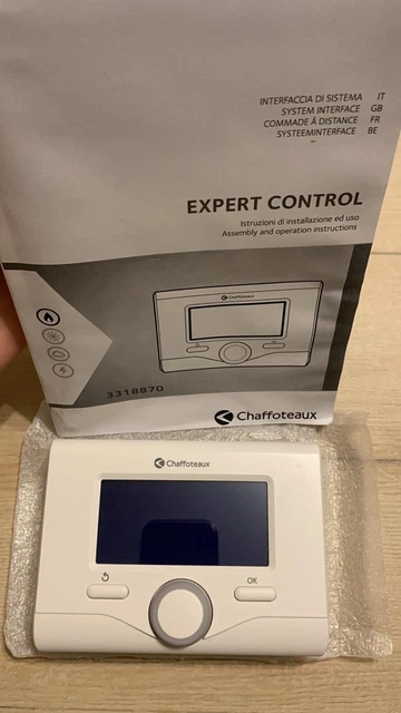 Siemens IBT - QMX6.P34-1BSC - Appareil d'ambiance KNX Temp. LCD noir