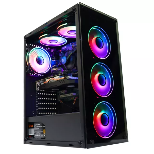 RTX 4060 Videojuego PC - Ryzen5 4500 @ 4.1 Turbo,1TB SSD,32GB DDR4 RAM,Windows