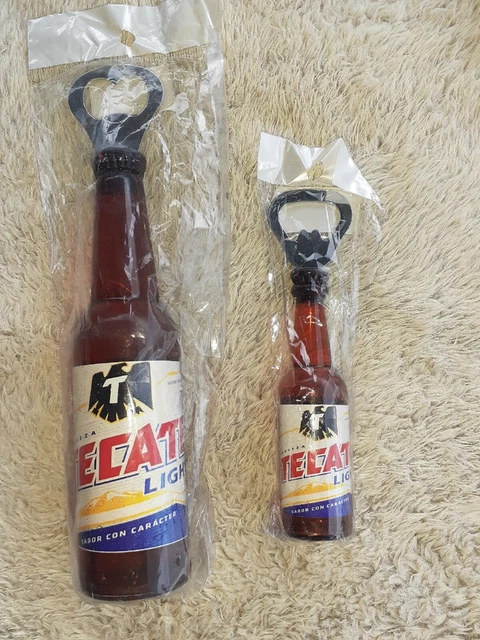 2 Pc Tecate Liquid Filled Bottle Opener