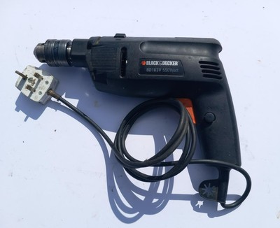 POWER DRILL BLACK and Decker BD163V 550 