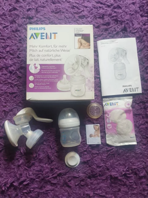 Philips AVENT Komfort-Handmilchpumpe - SCF330/20 mit Originalkarton