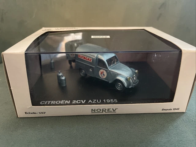 norev Citroen 2cv AZU 1955 ORANGINA シトロエン オランジーナ 箱付 1