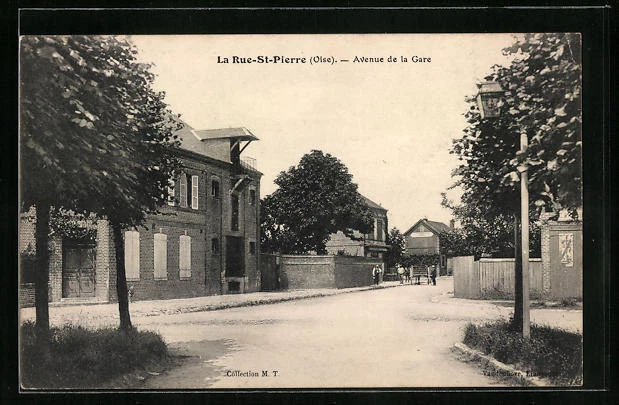 CPA La Rue-Saint-Pierre, Avenue de la Gare