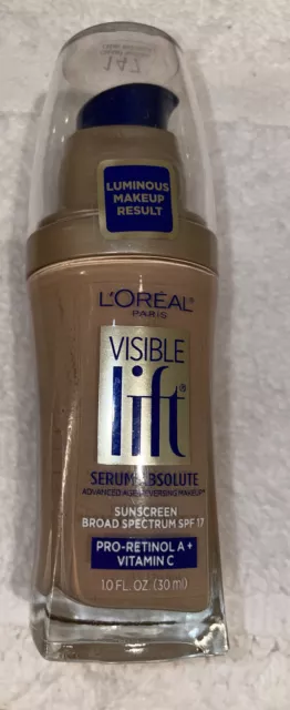 Loreal Visible Lift Serum Absolute Foundation SPF17 # 147 Creamy Natural EXP7/23