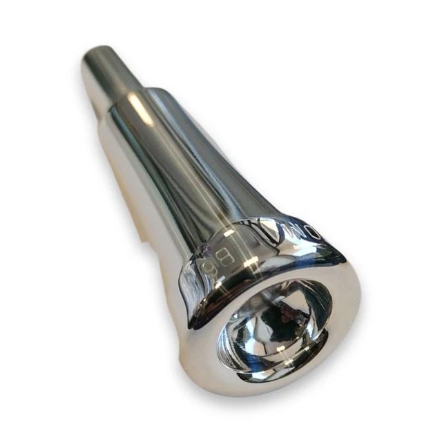JC Custom Trumpet Mouthpiece Model King - Size B6 (3C) - Finished in Silver