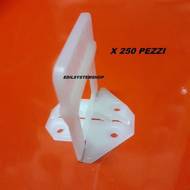 Distanziatori Piastrelle STAMPLAST - Cunei 0/5 Mm, Confezione Da 500 Pezzi - Per Livellamento Professionale - Foto 2