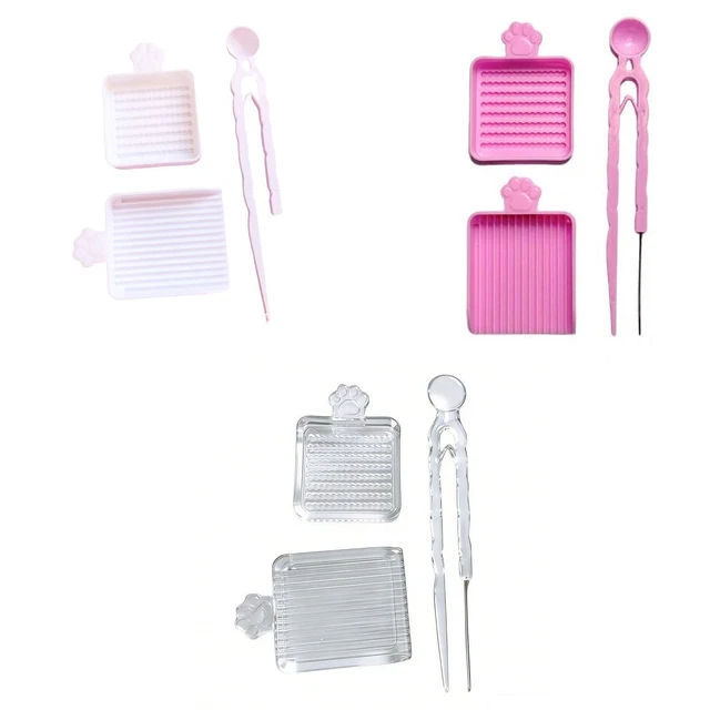 2 Planches à Enfiler Perles FindingKing – Flockées, Pour Organisation
