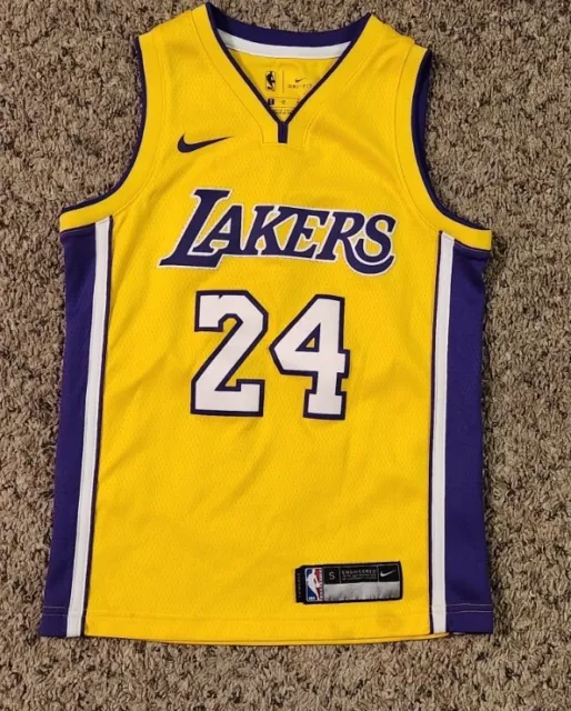 Nike NBA LA Lakers Kobe Bryant Authentic Jersey Mens 2XL 56 Stitched  AQ2107-728