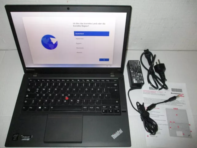 Lenovo ThinkPad T440S 20AQ007UGE 2x1,60Ghz 180GB SSD 8GB Win 11 Pro 35,6 cm LTE-